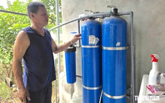 Nghệ An: Đường ống nằm trước nhà, người dân vẫn… khát nước sạch
