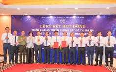 Hà Nội ký hợp đồng chìa khóa trao tay 5 tuyến metro 1 triệu tỉ đồng