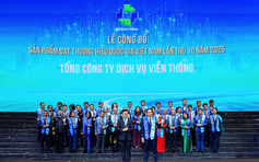 Ba dịch vụ của VNPT đạt Thương hiệu quốc gia Việt Nam năm 2026