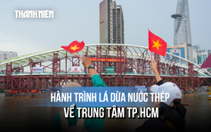 Cầu đi bộ sông Sài Gòn chờ ngày hợp long