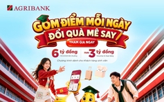 Agribank cùng sinh viên ‘Gom điểm mỗi ngày - Đổi quà mê say’ trên Agribank Plus