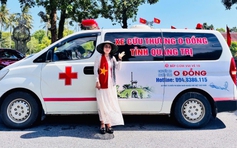 Nữ tài xế cứu thương 0 đồng ở Quảng Trị