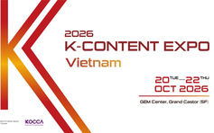 K-Content Expo 2026 mang sắc màu giải trí Hàn Quốc đến TP.HCM