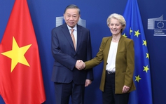 Tổng Bí thư, Chủ tịch nước Tô Lâm gặp Chủ tịch EC Ursula von der Leyen