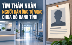 Tìm thân nhân người đàn ông tử vong tại Bệnh viện đa khoa Bình Phú