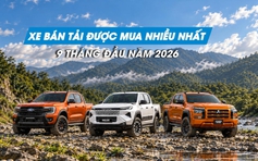 Toyota Hilux bỏ xa Triton, rút khoảng cách với Ranger sau 9 tháng đầu năm 2026