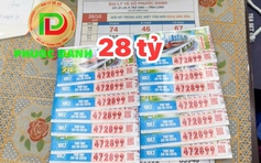 Dãy số giúp nhiều người cùng trúng 32,5 tỉ đồng xổ số miền Nam đài TP.HCM