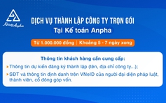 Kế toán Anpha: Đơn vị cung cấp dịch vụ thành lập công ty trọn gói uy tín