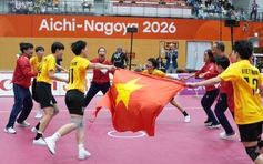Bộ trưởng Lâm Thị Phương Thanh ngợi khen ý chí kiên cường của các cô gái vàng cầu mây Việt Nam