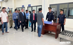An Giang khai trương cặp cửa khẩu quốc tế đường bộ Khánh Bình - Chrey Thom