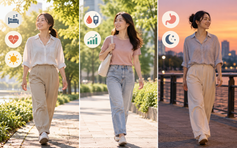 Đi bộ sáng, chiều hay tối: Thời điểm nào mang lại nhiều lợi ích sức khỏe nhất?