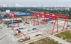 Đường sắt tỉ USD Bến Thành - Cần Giờ bứt tốc