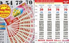 Xổ số miền Nam ngày 31 tháng 10: Tìm vé dãy 897978 trúng độc đắc đài TP.HCM