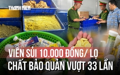 Cú lừa viên sủi giá 10.000 đồng/lọ cho trẻ em: Chứa chất bảo quản vượt ngưỡng 33 lần