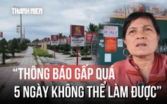 Tiểu thương dọc biển Nhật Lệ thấp thỏm vì 'phải di dời ngay'