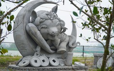 Linh vật Ngựa Thương được mua giá 222.222.222 đồng, nghệ nhân làm điều bất ngờ trước tết