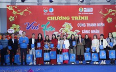 T.Ư Đoàn trao quà tết cho thanh niên công nhân tại Bắc Ninh