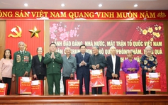 Đại tướng Nguyễn Trọng Nghĩa thăm, chúc tết tại tỉnh Quảng Trị