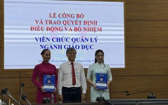 TP.HCM: Bổ nhiệm thêm 2 hiệu trưởng, hiệu phó trường phổ thông