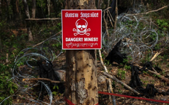 Nổ mìn ở biên giới Thái Lan - Campuchia, một binh sĩ bị thương nặng