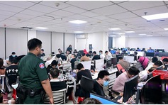 Cảnh sát Campuchia đột kích sòng bạc, bắt hơn 800 người nước ngoài liên quan lừa đảo