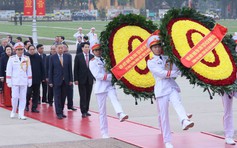 Lãnh đạo Đảng, Nhà nước viếng Chủ tịch Hồ Chí Minh