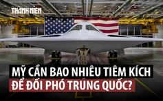 Mỹ cần bao nhiêu chiến đấu cơ thế hệ 6 để đối phó Trung Quốc?