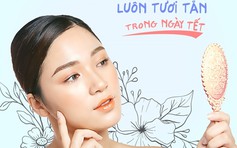 Đi chơi tết liên tục mà da vẫn căng mịn, trắng hồng: Bí quyết skincare gọn nhẹ