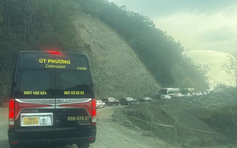 Quốc lộ 28B nối Mũi Né - Đà Lạt quá tải, gây kẹt xe nghiêm trọng