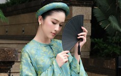 Nét duyên mộc mạc giữa sắc xuân với áo bà ba