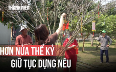 Người đàn ông An Giang hơn 50 năm bền bỉ giữ tục dựng nêu ngày tết