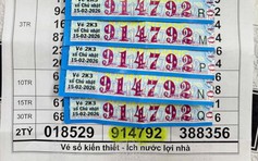 Khách TP.HCM trúng độc đắc 10 tỉ xổ số miền Nam 29 tết, nhận 500 triệu tiền mặt