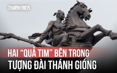 Ý nghĩa gắn liền với số 9 và hai 'quả tim' bên trong tượng đài Thánh Gióng