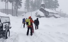 Lở tuyết chết chóc nhất California khiến 8 người thiệt mạng