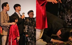 Giám đốc Lotte Entertainment Vietnam quỳ gối mong khán ủng hộ 'Mùi phở'