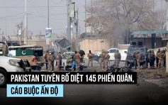 Pakistan tuyên bố tiêu diệt 145 phiến quân sau loạt tấn công đẫm máu cuối tuần