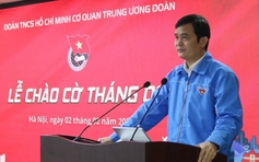 Triển khai nhiều nội dung quan trọng tại Lễ chào cờ tháng 2 của T.Ư Đoàn