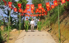 Xuân bình yên sau 'lá chắn' miền biên viễn dọc dải Trường Sơn