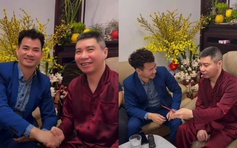 Xúc động khoảnh khắc NSND Xuân Bắc đến thăm NSND Công Lý ngày đầu năm