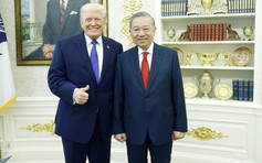 Tổng Bí thư Tô Lâm gặp Tổng thống Mỹ Donald Trump