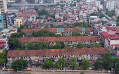 Hà Nội tính phá dỡ khu tập thể 3 tầng để xây 3 tòa 34 tầng
