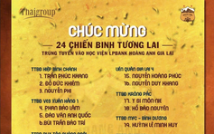 Lê Huỳnh Đức chính thức gia nhập Học viện HAGL, được thủ môn Trung Kiên chào đón
