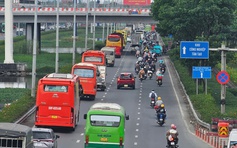 Sau cao điểm tết, cửa ngõ TP.HCM 'dễ thở'