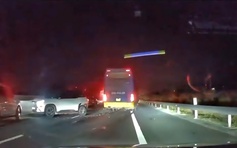 Điều tra vụ tai nạn liên hoàn gây thiệt hại nặng trên cao tốc Phan Thiết - Dầu Giây