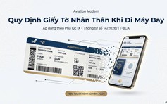 Giấy phép lái xe không còn được dùng làm thủ tục đi máy bay