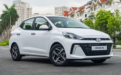 Ô tô máy xăng giá rẻ nhất Việt Nam: Hyundai Grand i10 bán gấp đôi Toyota Wigo