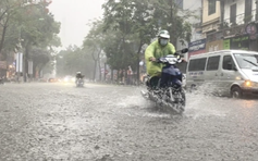 Miền Bắc mưa lớn 2 ngày, Nam bộ mưa giông trái mùa