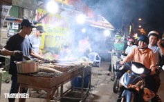 Cá lóc nướng vía Thần tài ở TP.HCM: Đỏ lửa xuyên đêm nhưng không còn vài tấn như trước