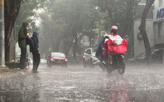 Cảnh báo mưa lớn, giông mạnh ở miền Trung, Nam bộ