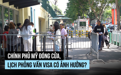 Khi chính phủ Mỹ đóng cửa, lịch phỏng vấn visa có ảnh hưởng?
